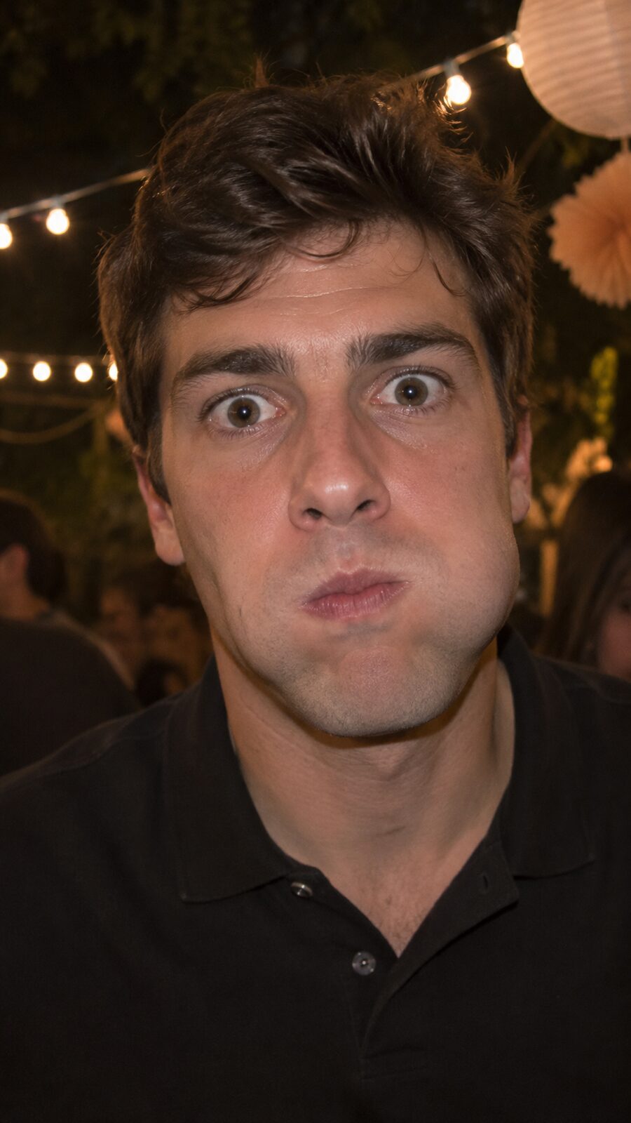 The concha stare